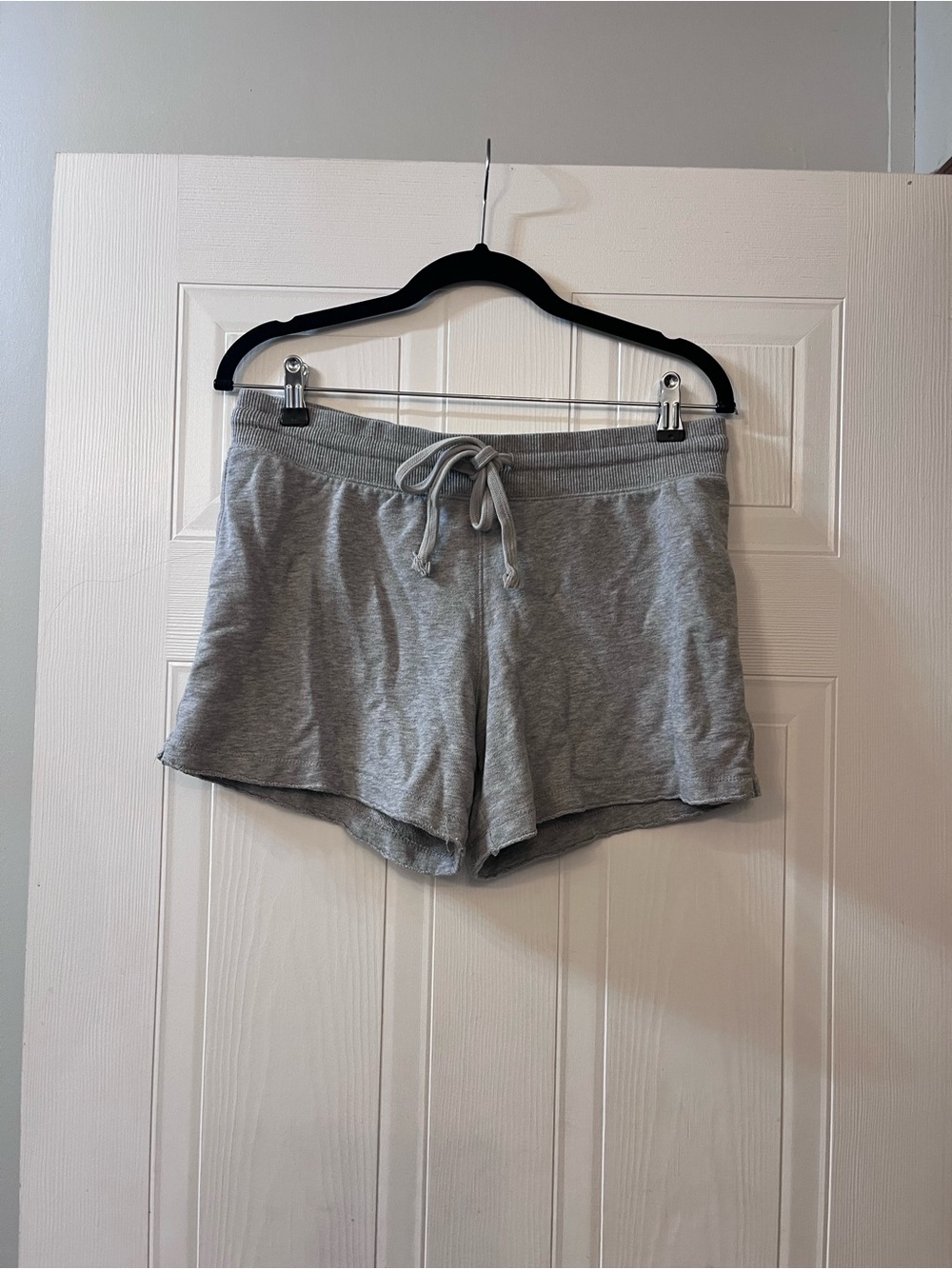 Mossimo Supply Co. Women's Light Gray Drawstring Athletic Shorts